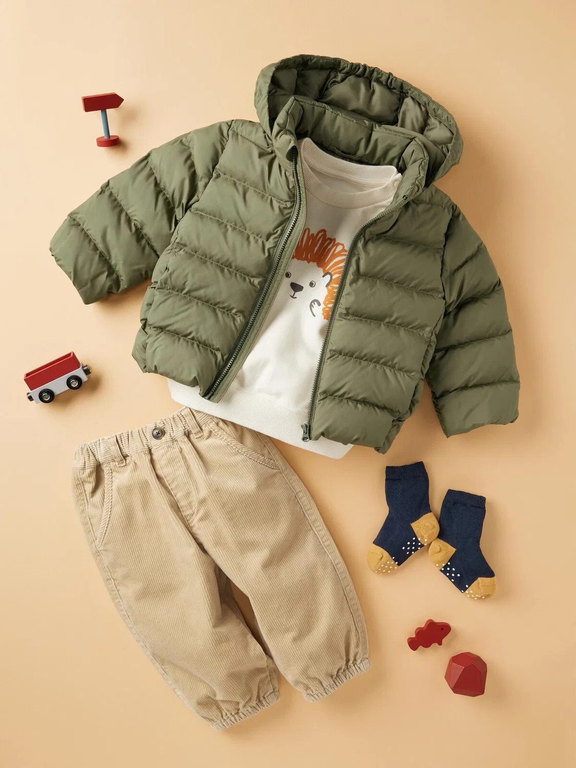 Парка Uniqlo Pufftech, моющаяся, синий — фото 4