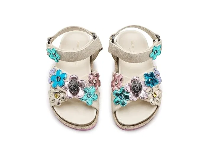 Сандалии Mini Kensington Flower Kurt Geiger London Kids, Bone Multi — фото 3