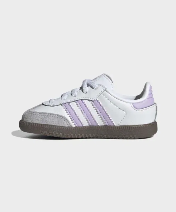 Кроссовки Samba OG Comfort Closure Infant, Adidas Kids, светло-фиолетовый — фото 2