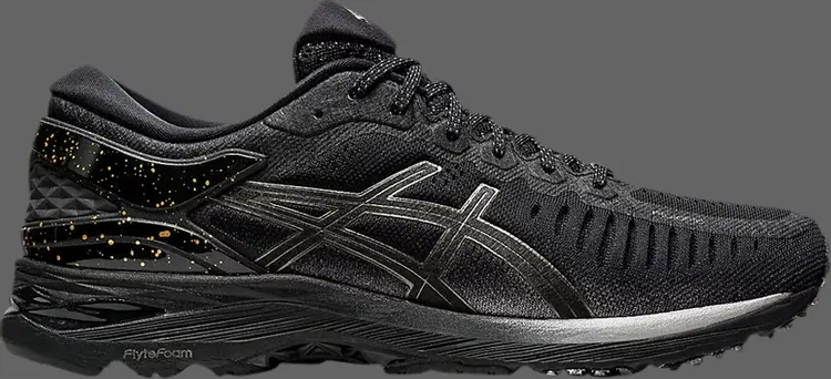 

Кроссовки metarun 'black gunmetal' Asics, черный