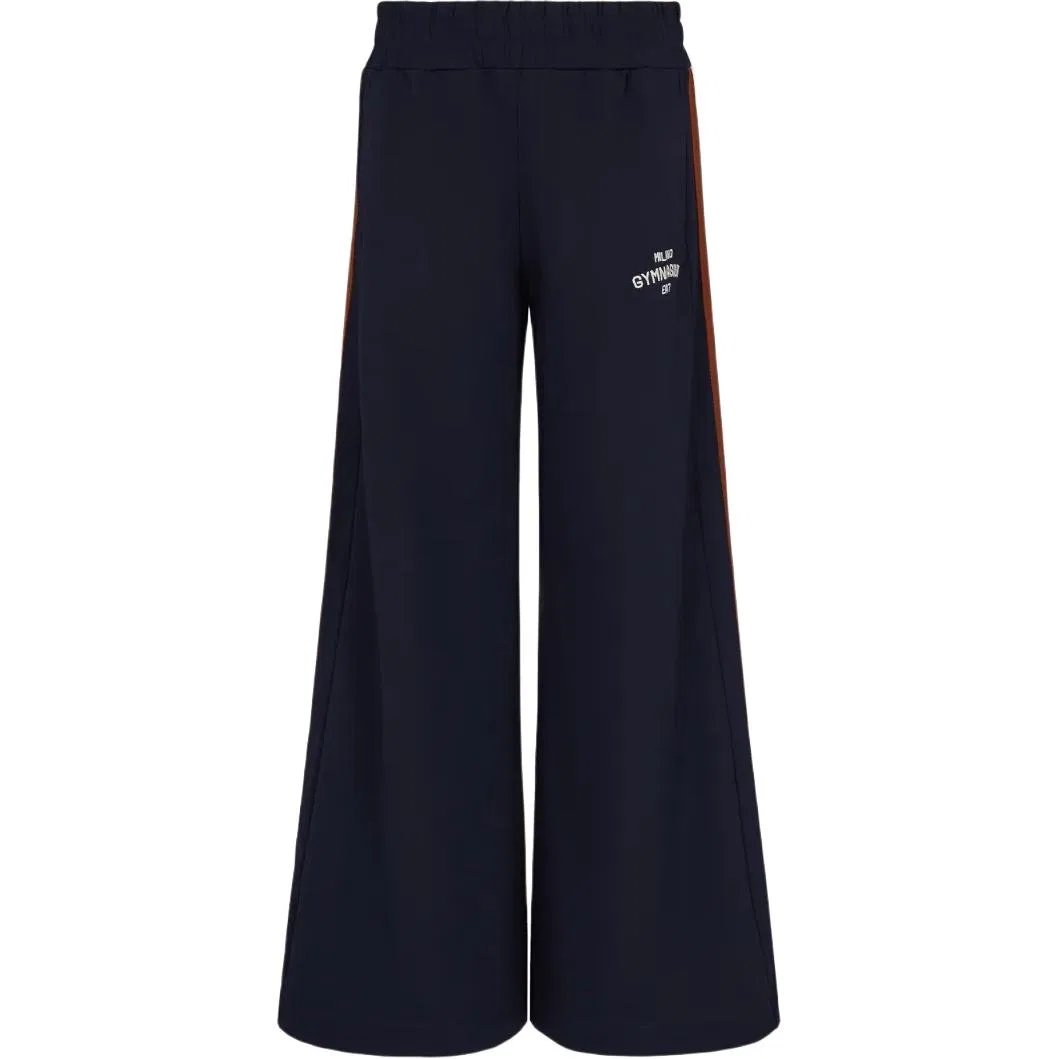 Спортивные брюки с широкими штанинами, Ea7, Emporio Armani, Marine Blue