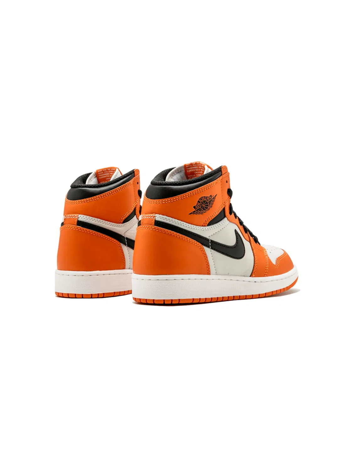 Кроссовки Air Jordan 1 Retro High OG, оранжевый — фото 3