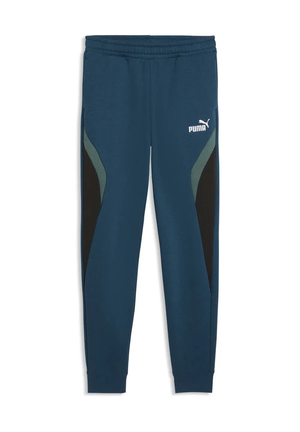 Спортивные штаны Ess block fl b унисекс - спортивные штаны Puma, Midnight Petrol — фото 4