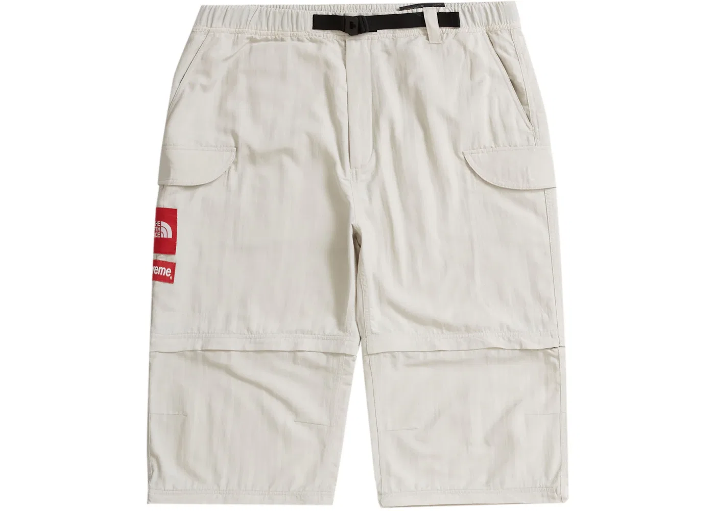Мужские брюки трансформеры с поясом The North Face Trekking Zip-Off Belted Pant Supreme, Stone — фото 3