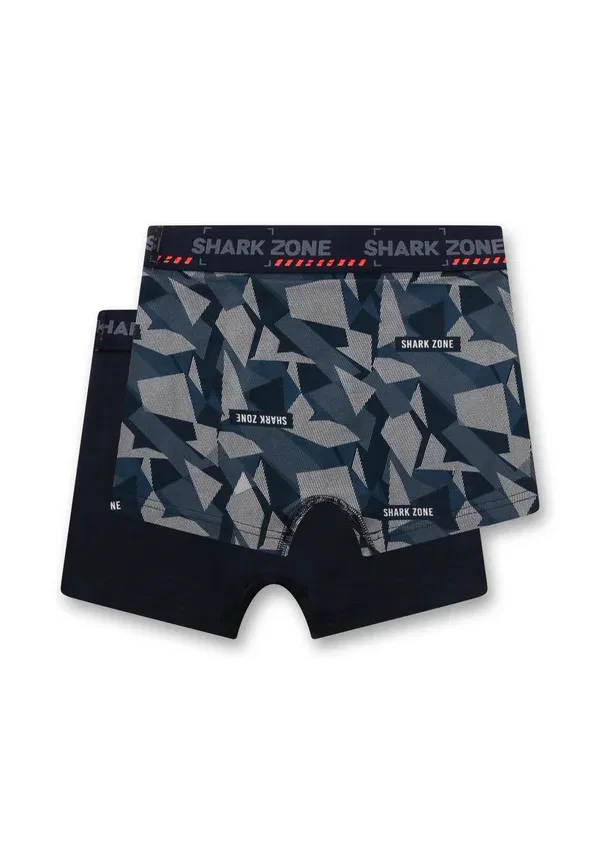 Комплект трусов с принтом 2 Pack Trunks Sanetta, blau, синий — фото 2