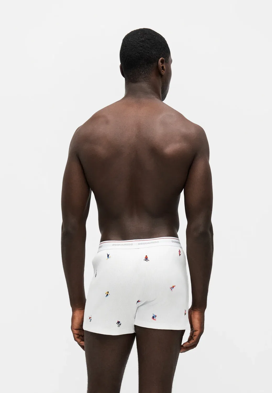 Боксерские шорты Dsquared2, White — фото 3
