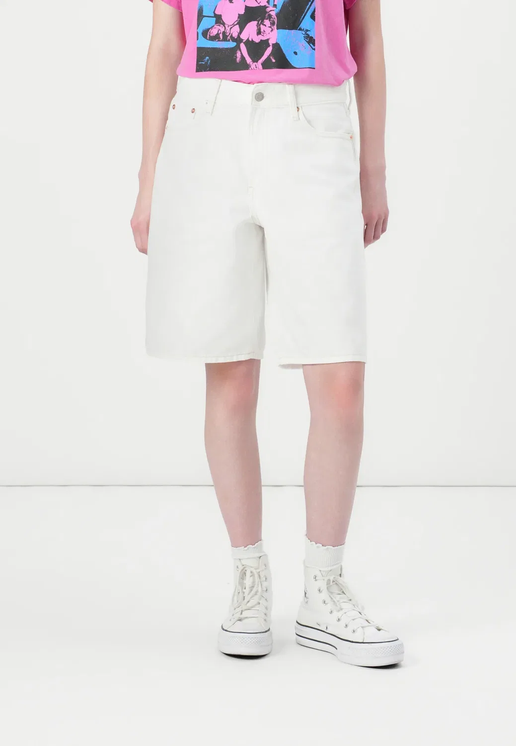 Шорты-Джорты - джинсовые шорты Gap, Optic White
