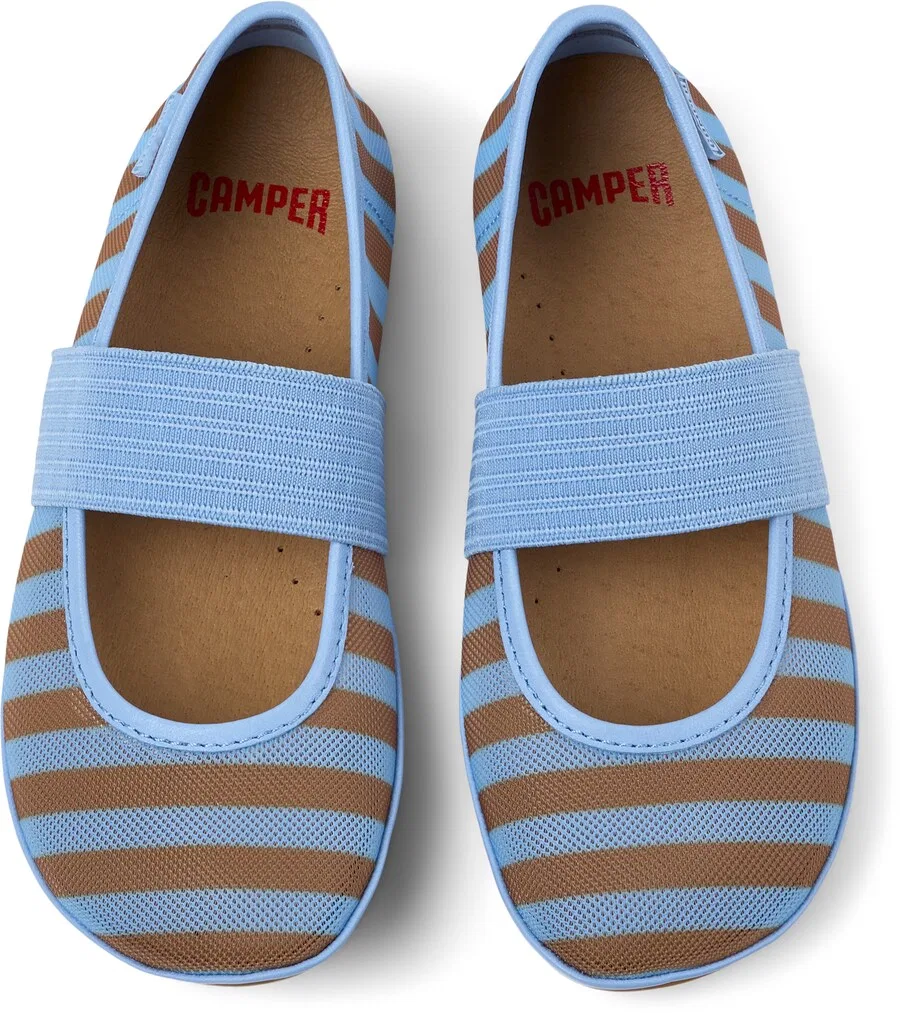 Балетки CAMPER 'Right Kids' синего цвета — фото 3