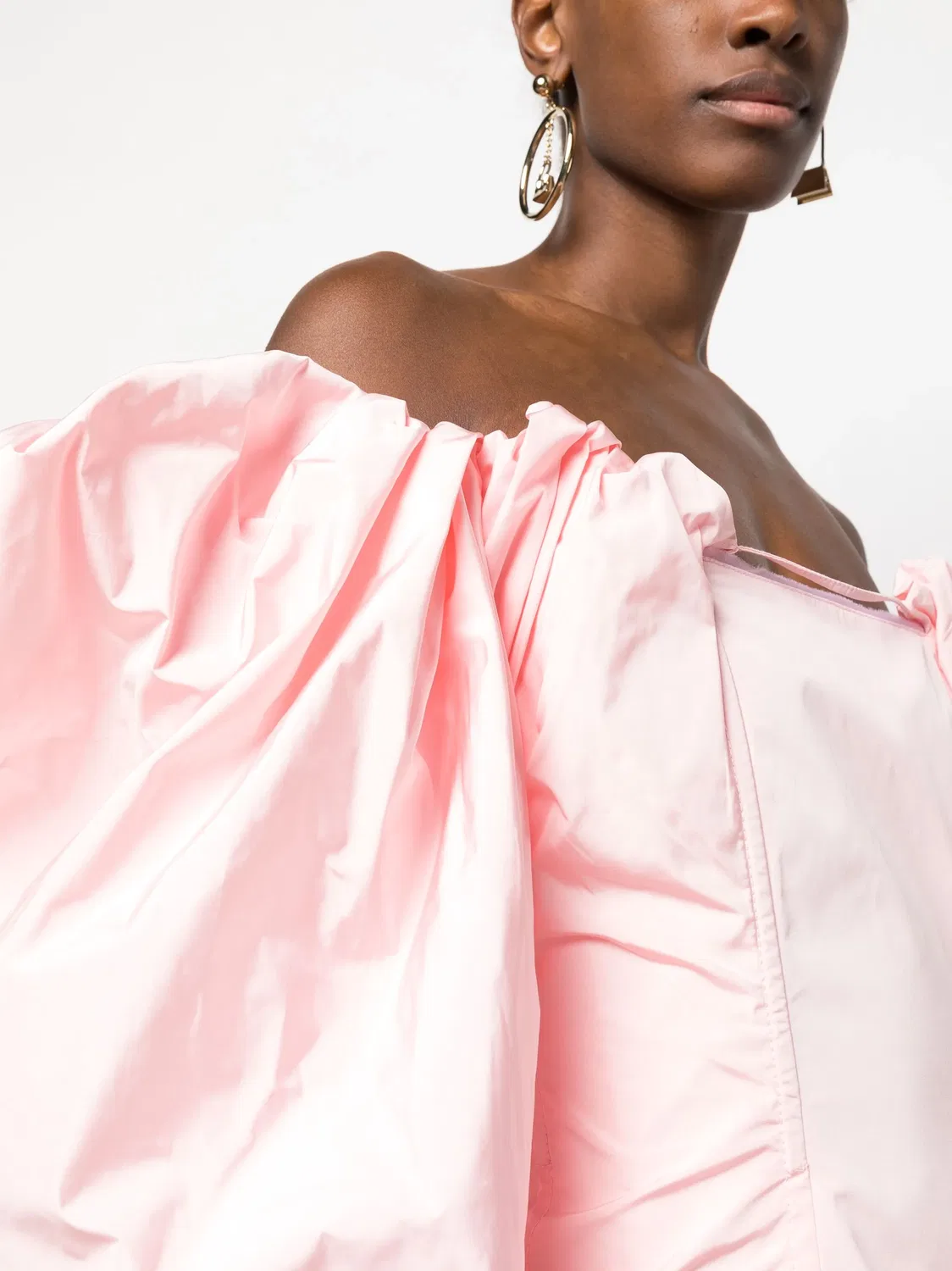 Мини-платье La Robe Taffetas от Jacquemus, светло-розовый — фото 2