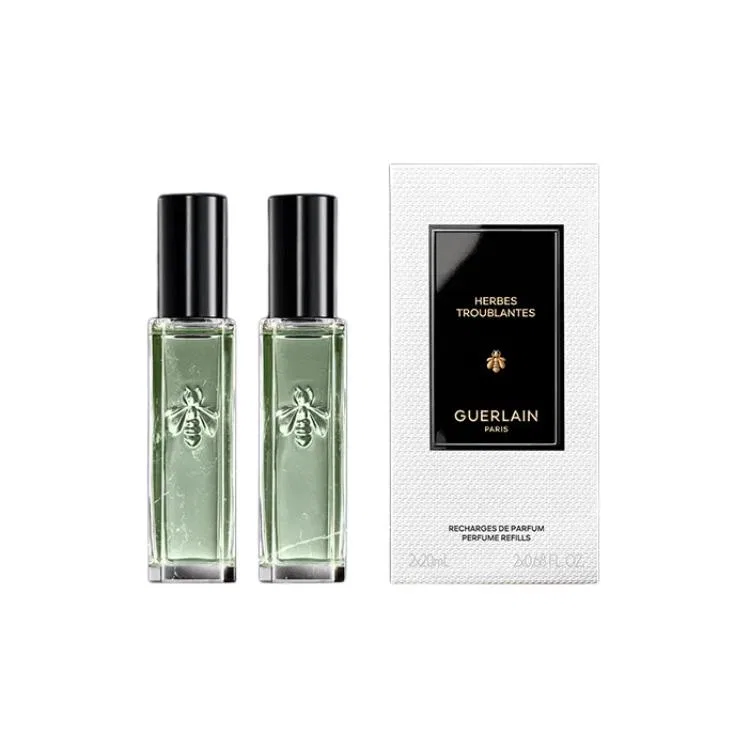 Набор пробников парфюмерной воды Cold And Refreshing Grass, GUERLAIN, 20 мл x 2, Lemon Orange Blossom, Floral Fruity