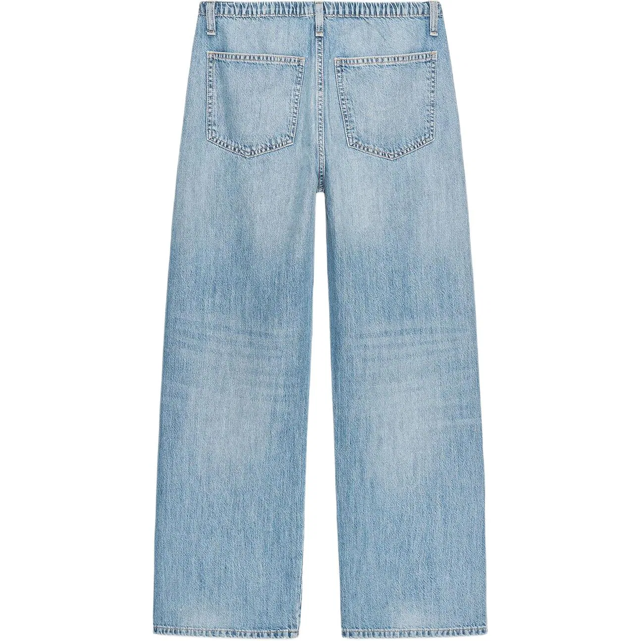 Женские джинсы прямого кроя средней посадки Trf Jeans ZARA, Blue — фото 3