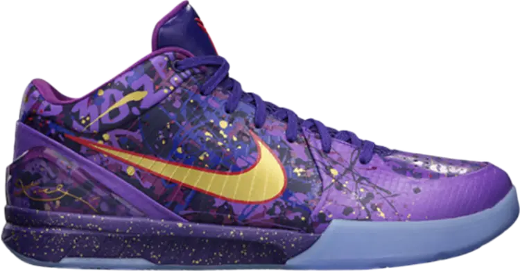 

Лимитированные кроссовки Nike Zoom Kobe 4 'Prelude', фиолетовый