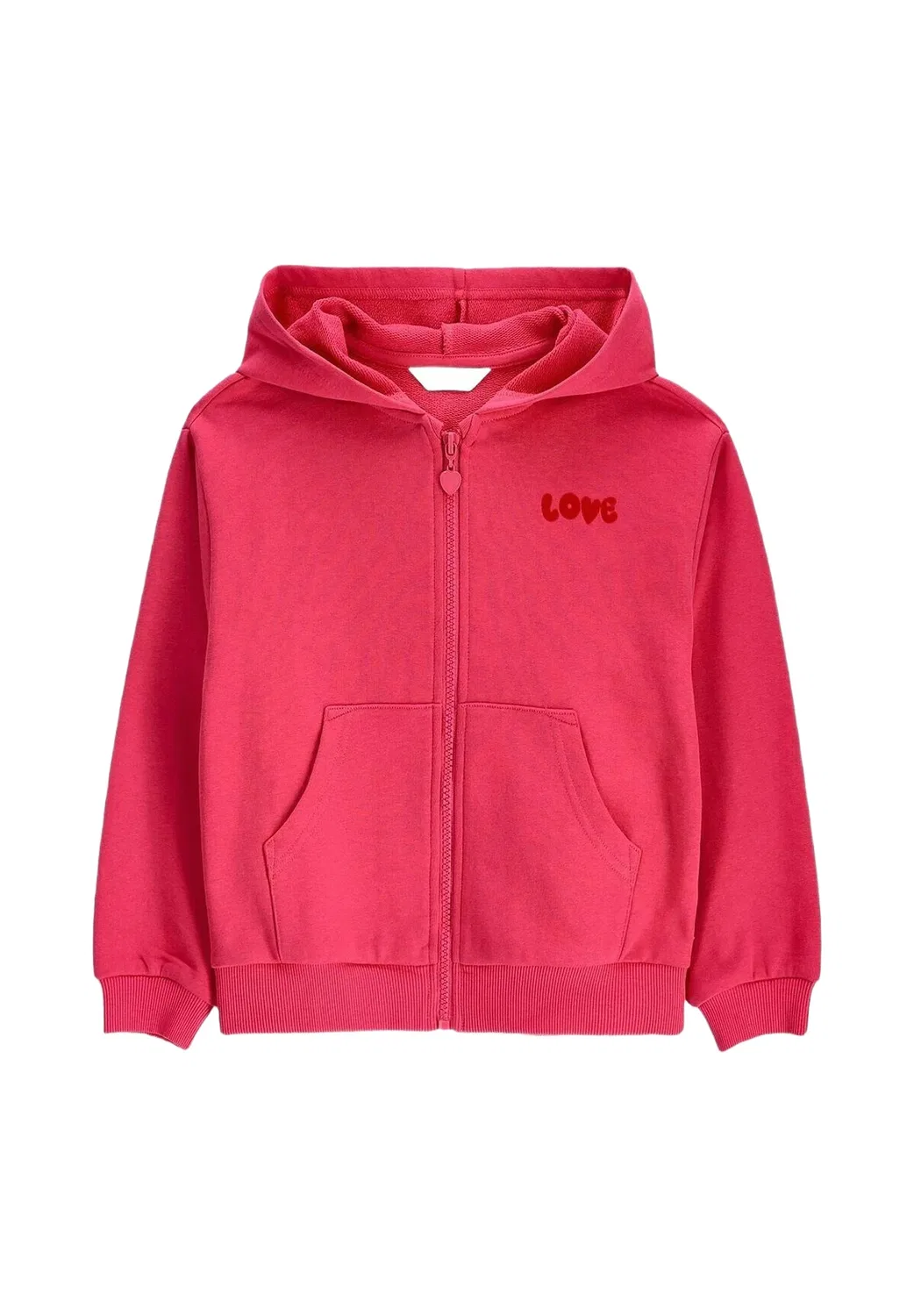 Mädchen kapuzenjacke - толстовка на молнии Coccodrillo, Pink