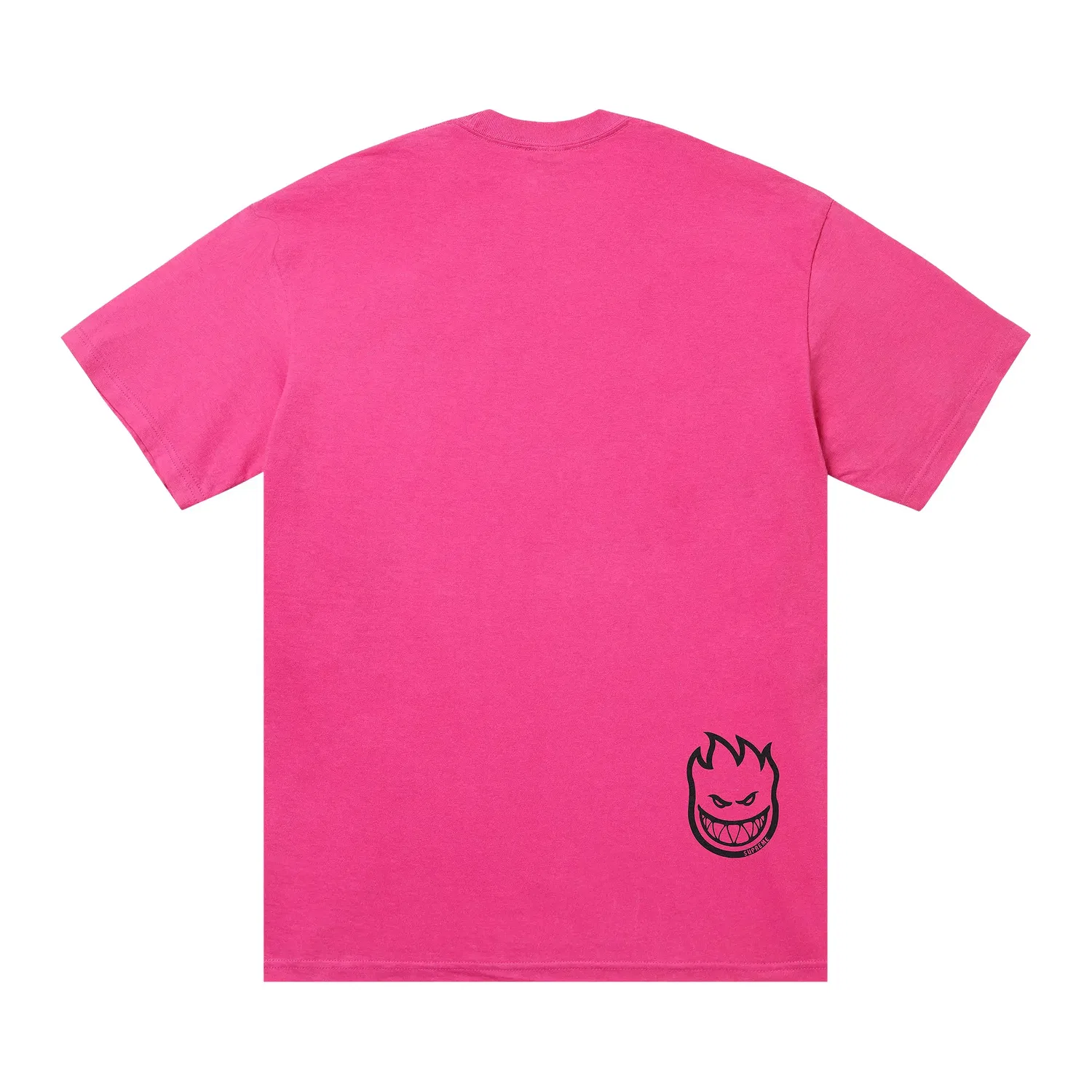 Футболка Supreme x Spitfire Flag Tee цвета фуксии, розовый — фото 2
