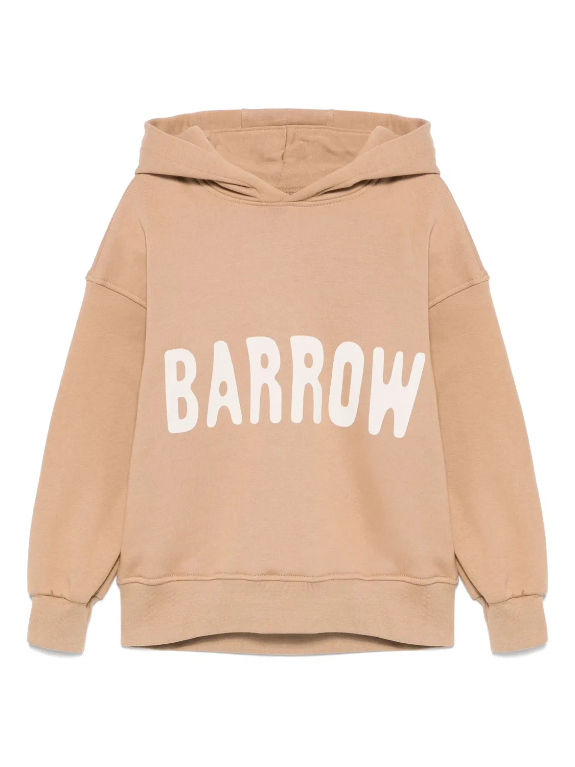 Худи с логотипом BARROW, коричневый