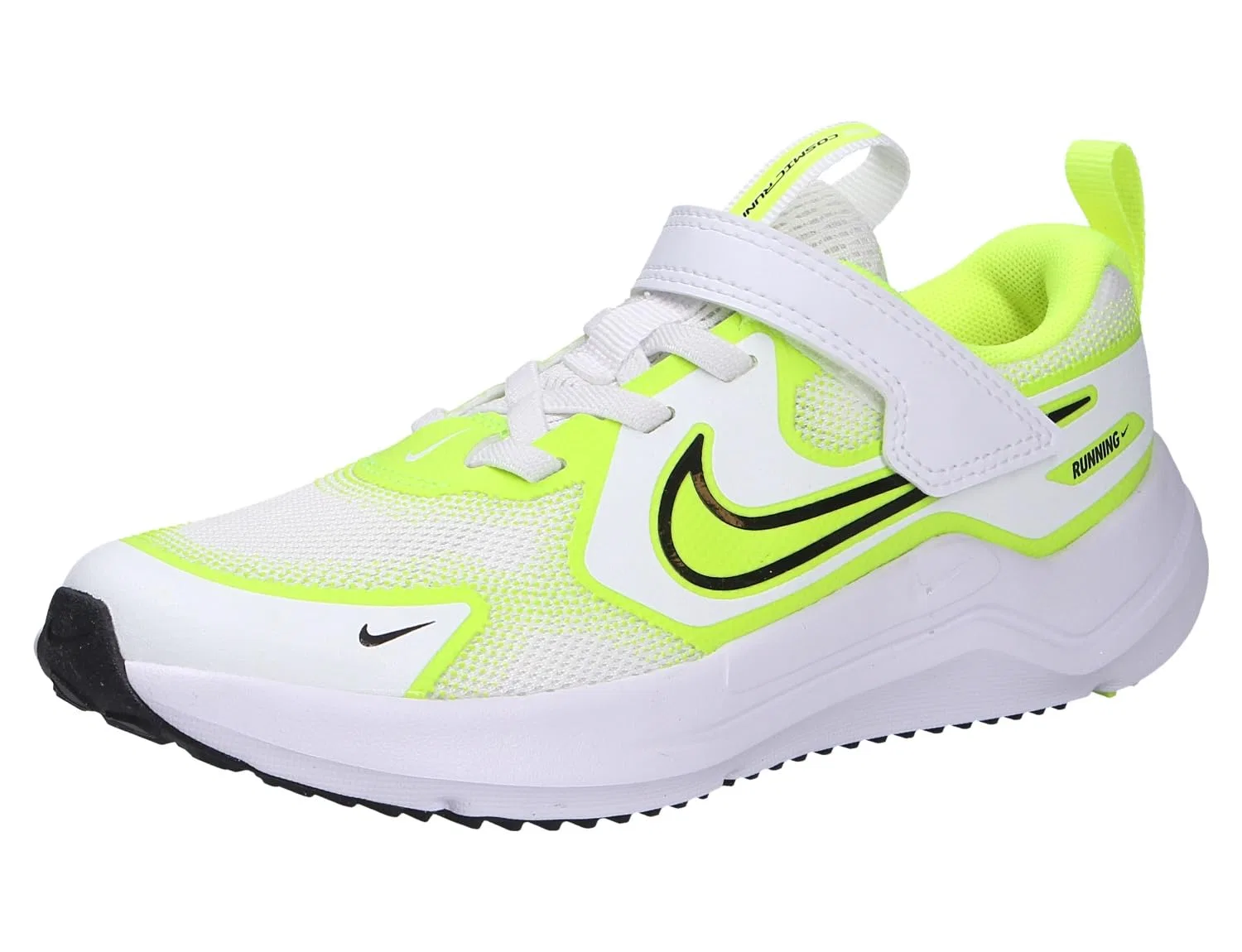 Детские кроссовки для мальчиков Cosmic Runner NIKE, White Black Volt
