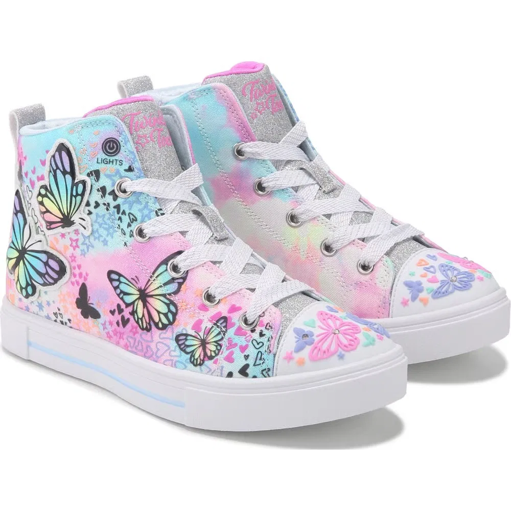Детские кроссовки Twi-Lite со светящейся подошвой для малышей Skechers, Multi