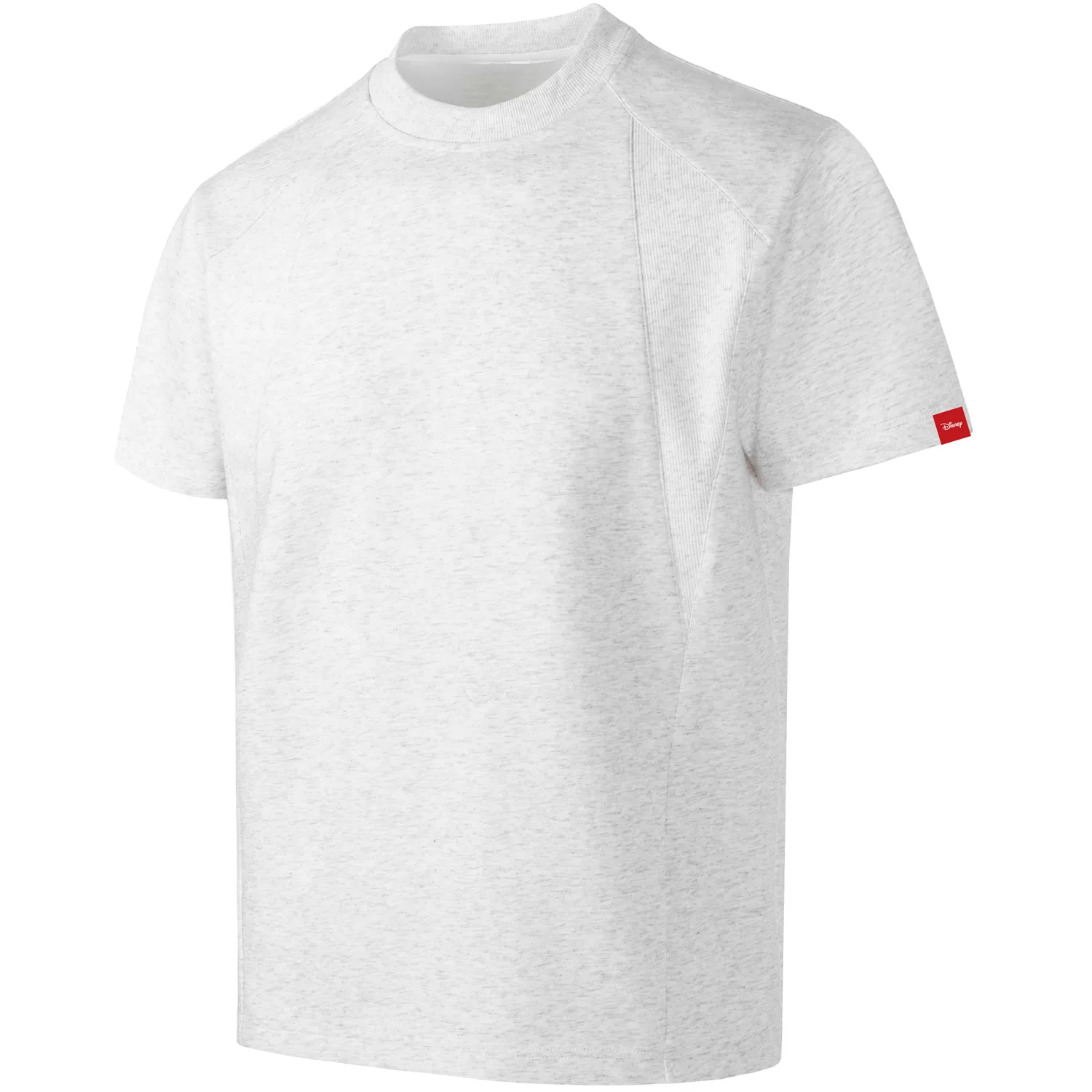 Детская футболка с принтом Disney, Unisex Crew Neck Moderate Straight Fit, Disney, Цвет White Heather Gray