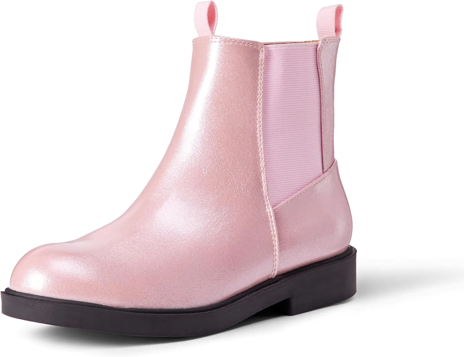Детские ботинки-челси для девочек Amazon Essentials, Pink Glitter