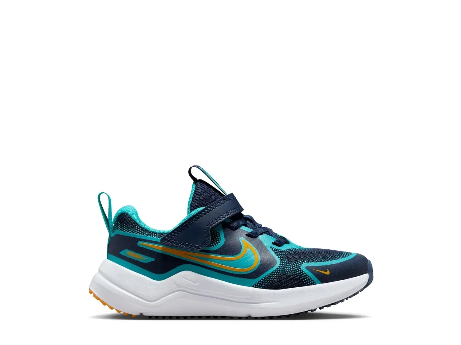 Кроссовки Cosmic Runner для мальчиков, Navy/Orange, Nike