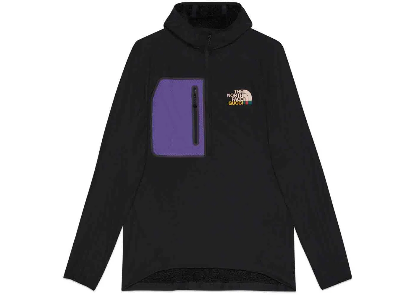 Мужской свитер из флиса с принтом Pullover Gucci, Black/Purple