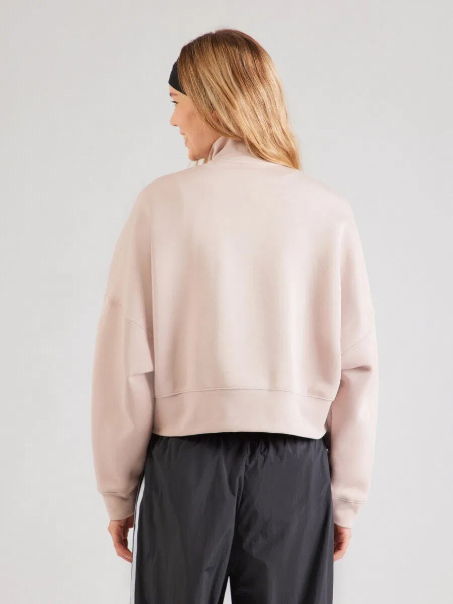 Худи на молнии ADIDAS ORIGINALS 'Off Placed 3-Stripes Zip' светло-коричневого цвета — фото 3