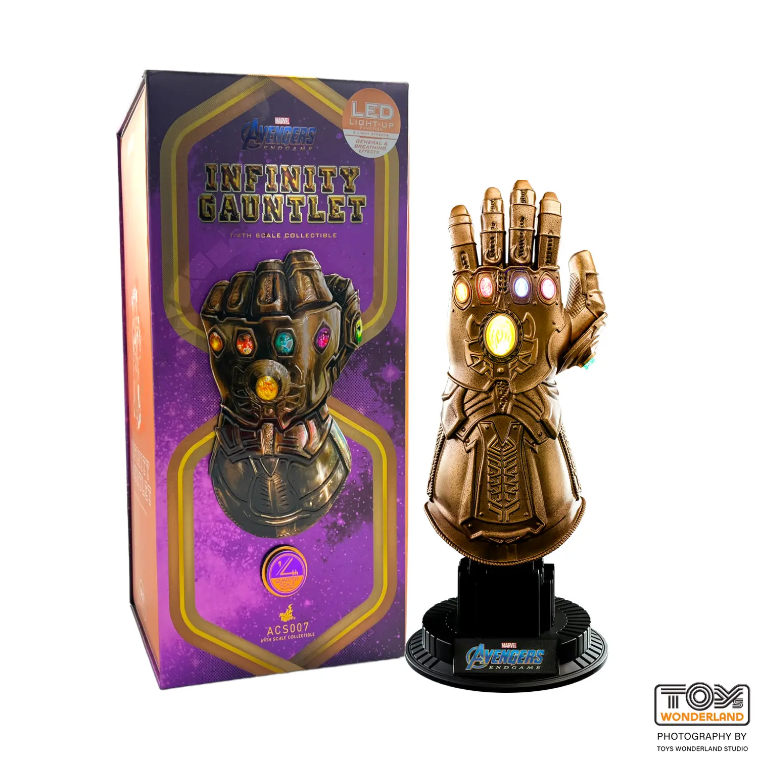 

Фигурка Hot Toys Avengers: Infinity War - Infinity Gauntlet 1/4th, 17 см