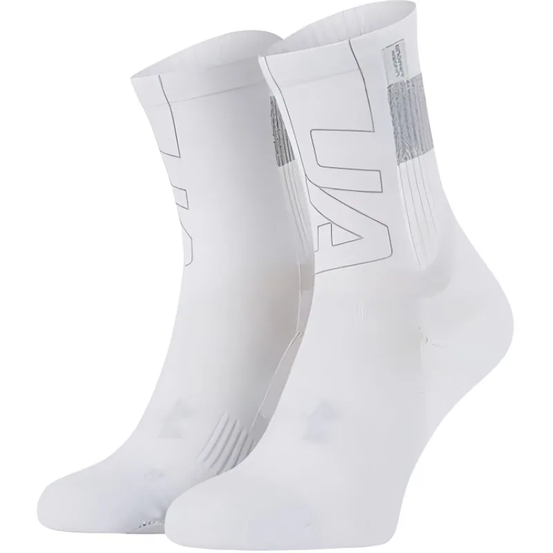 Детские носки до середины икры Under Armour, White — фото 3