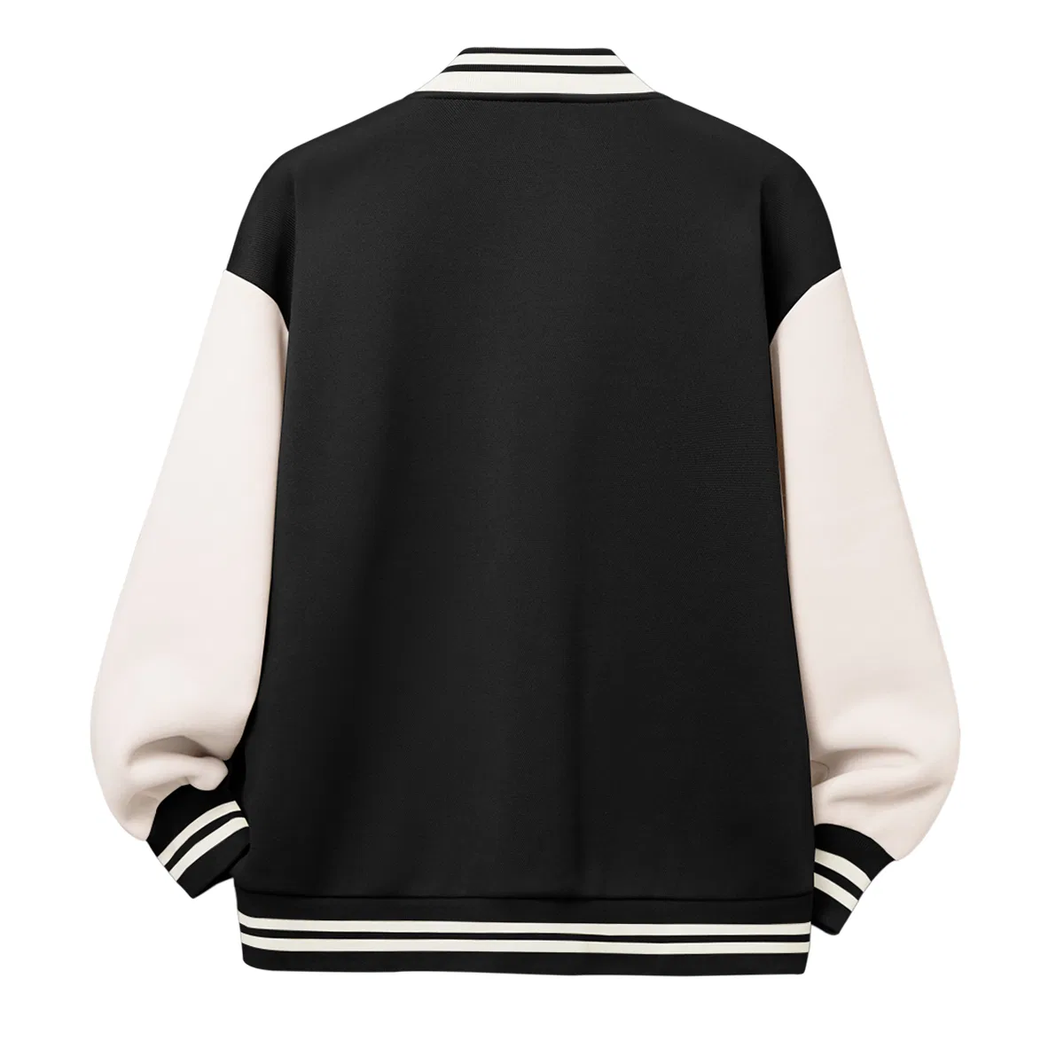 Детская бейсбольная куртка на флисе MINISO, Black Gothic Em Chest Logo — фото 3