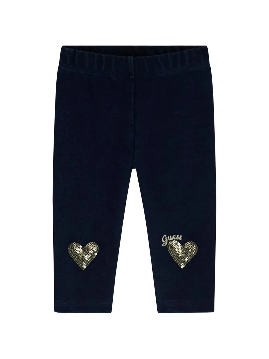 Комплект из футболки и брюк с пайетками Guess Kids, розовый — фото 4