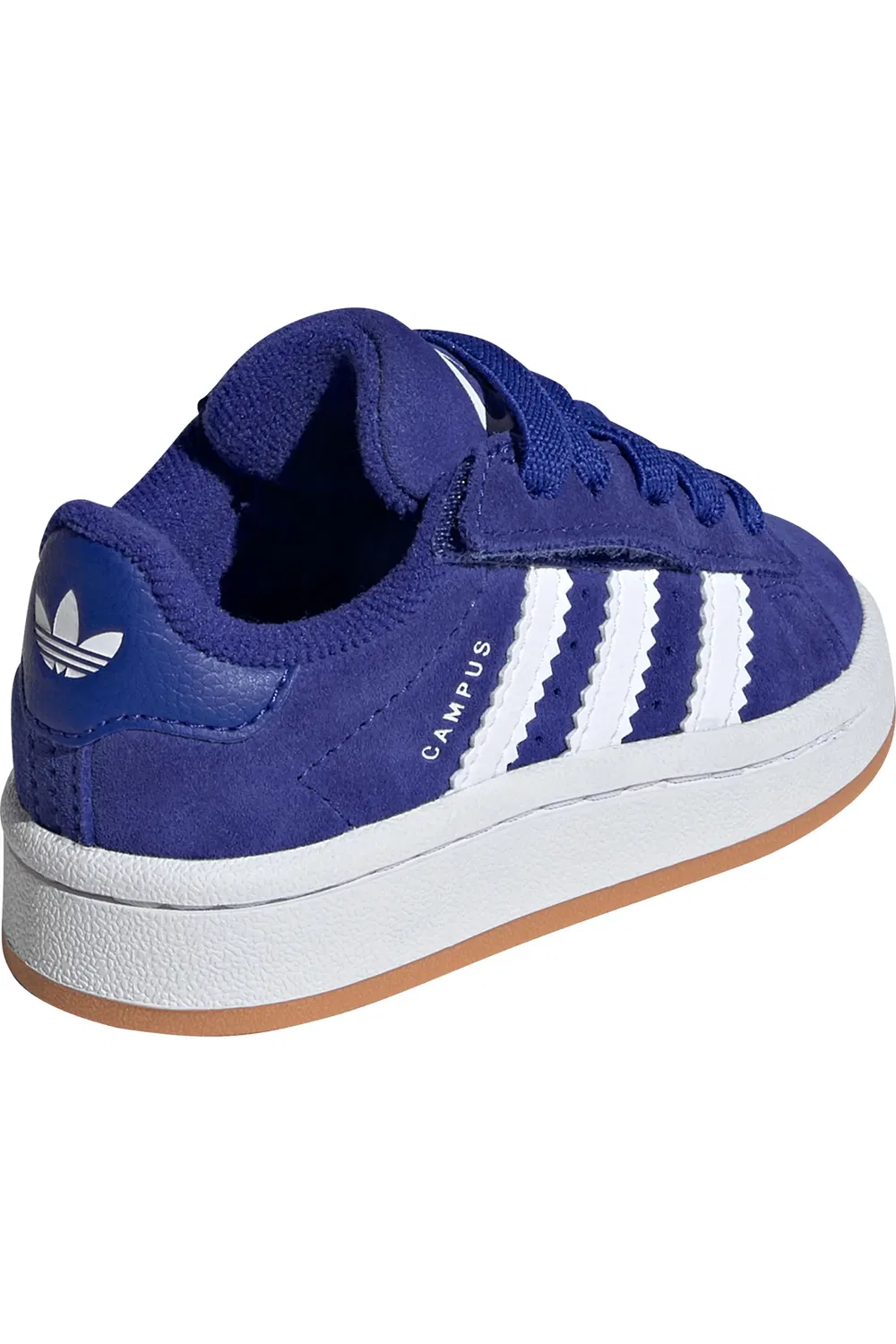 Кроссовки детские с застежкой-липучкой Campus 00s adidas, Semi Lucid Blue/White/Gum — фото 4