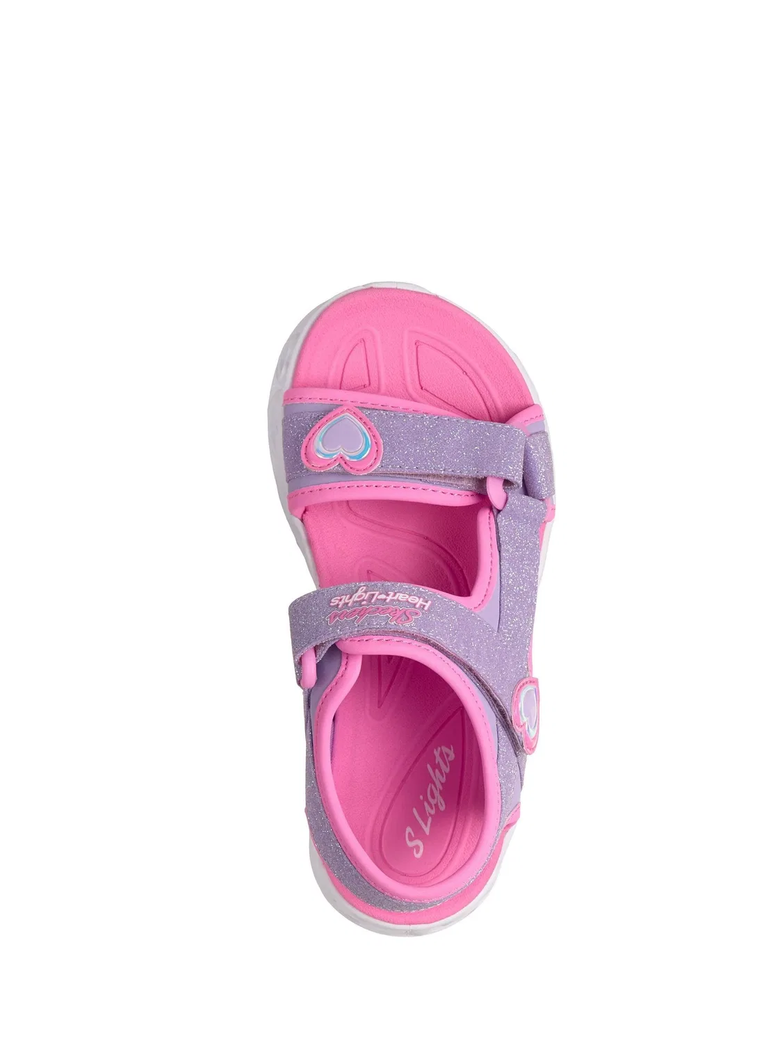 Сандалии Skechers Heart Lights, фиолетовый — фото 4