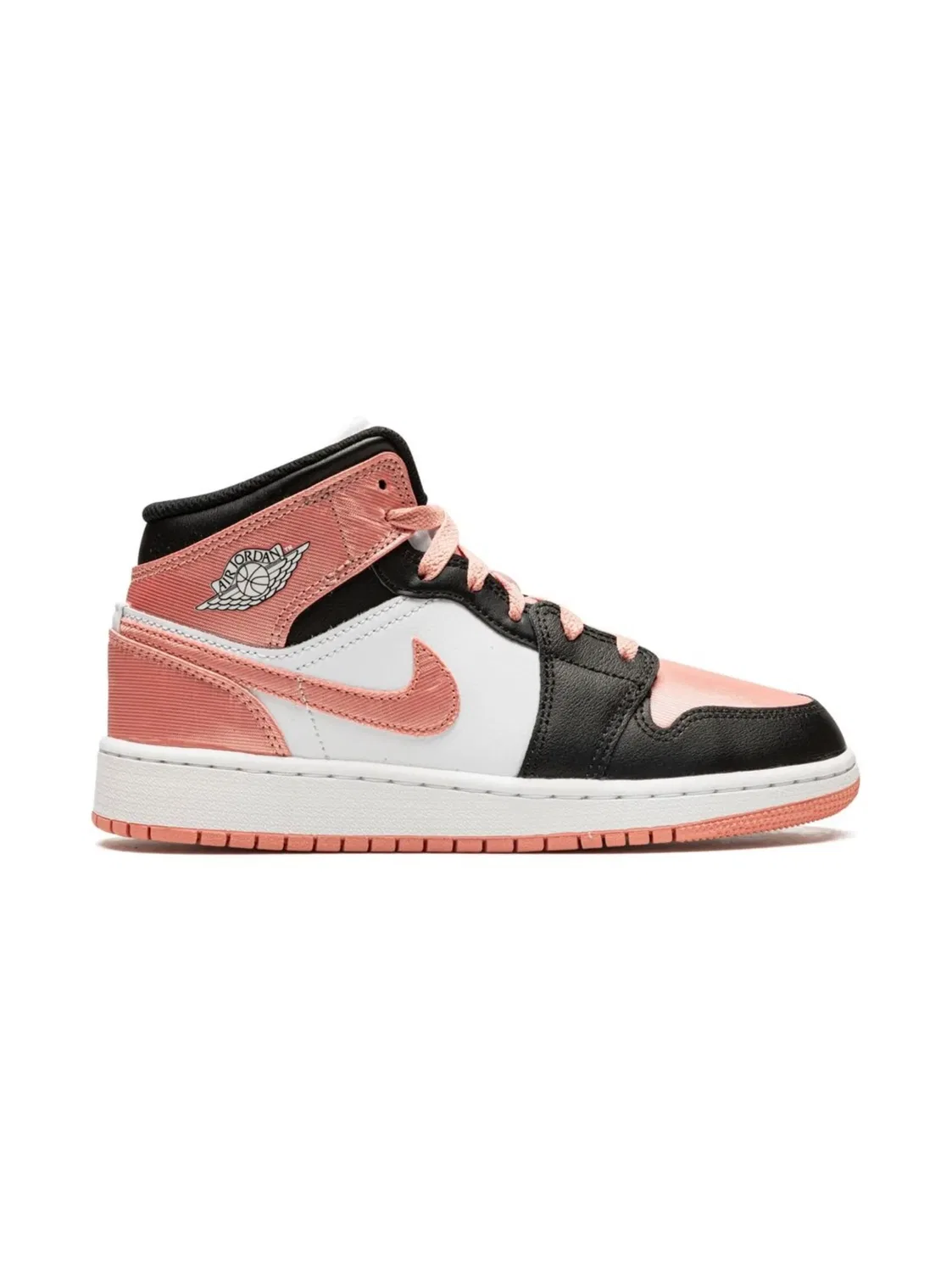Кроссовки Jordan 1 Mid "Light Madder Root", белый — фото 3