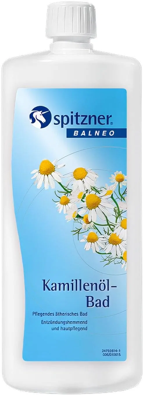 Масло для ванны Spitzner Balneo Kamillenöl-Bad, 1000 мл, Weiß