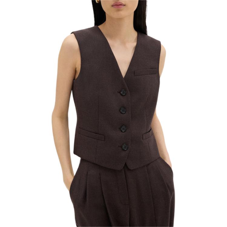 

THEORY Жилет из гикори, Walnut