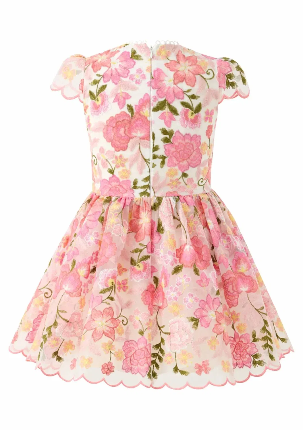 Детское платье для девочек с вышивкой Avery Embroidered Mini MARLO, Floral — фото 3