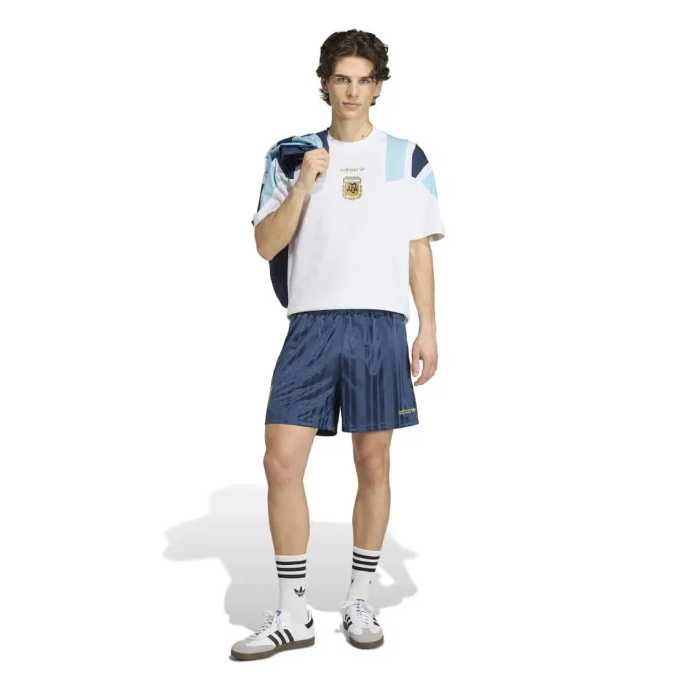 Мужские шорты свободного кроя Adidas Argentina AFA EQT, Blue — фото 4