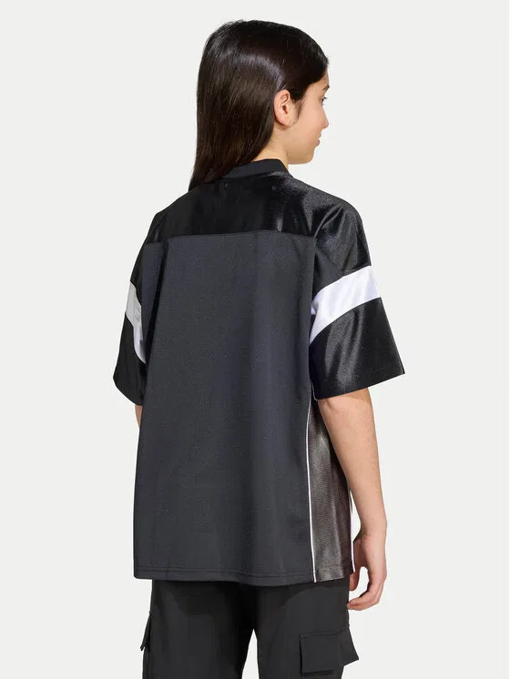 Футболка loose fit Jersey Adidas, черный — фото 3