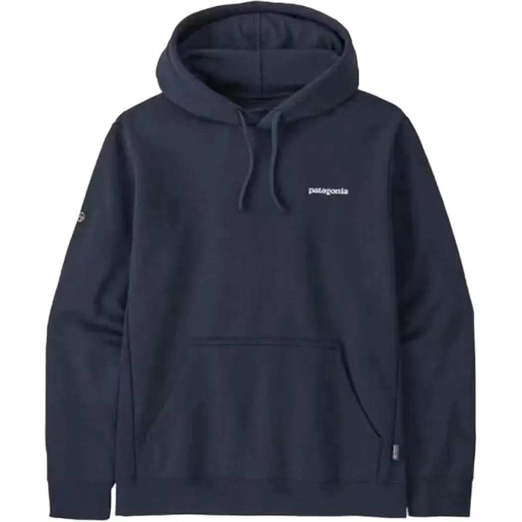 Свитшот Fitz Roy Icon Uprisal, Patagonia, Marine Blue/NENA