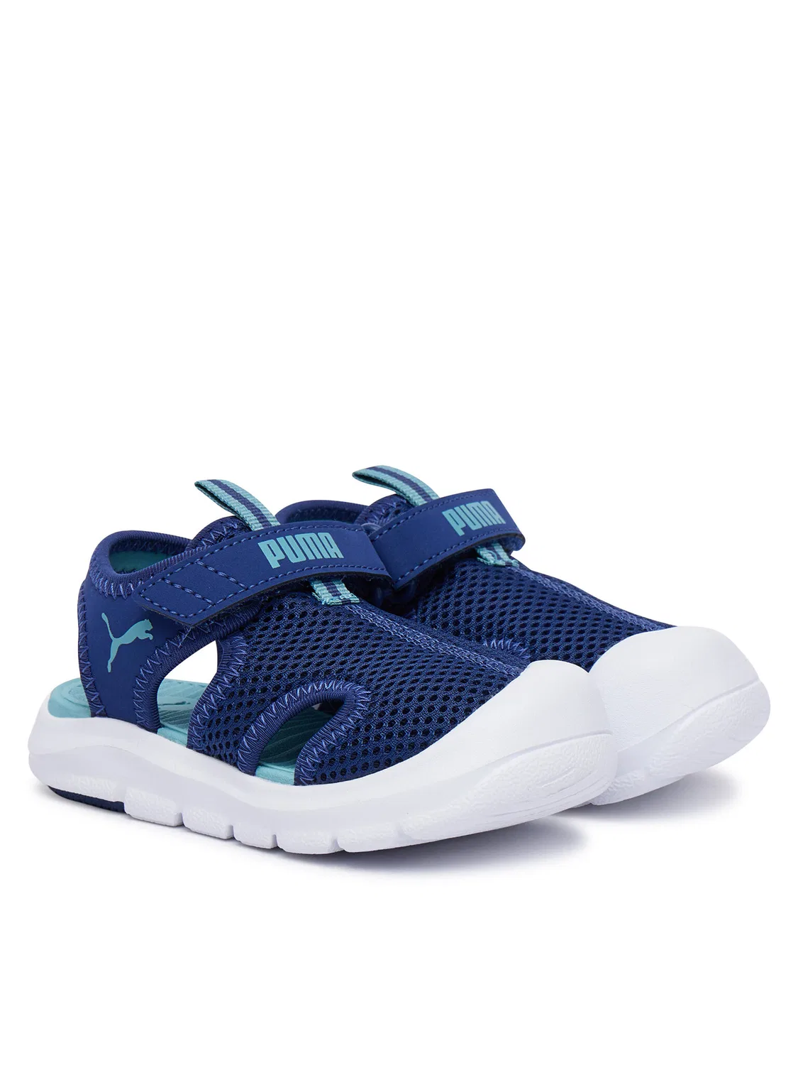 Сандалии для мальчика Fun Racer Sandal Mesh Inf Puma, темно-синий — фото 2