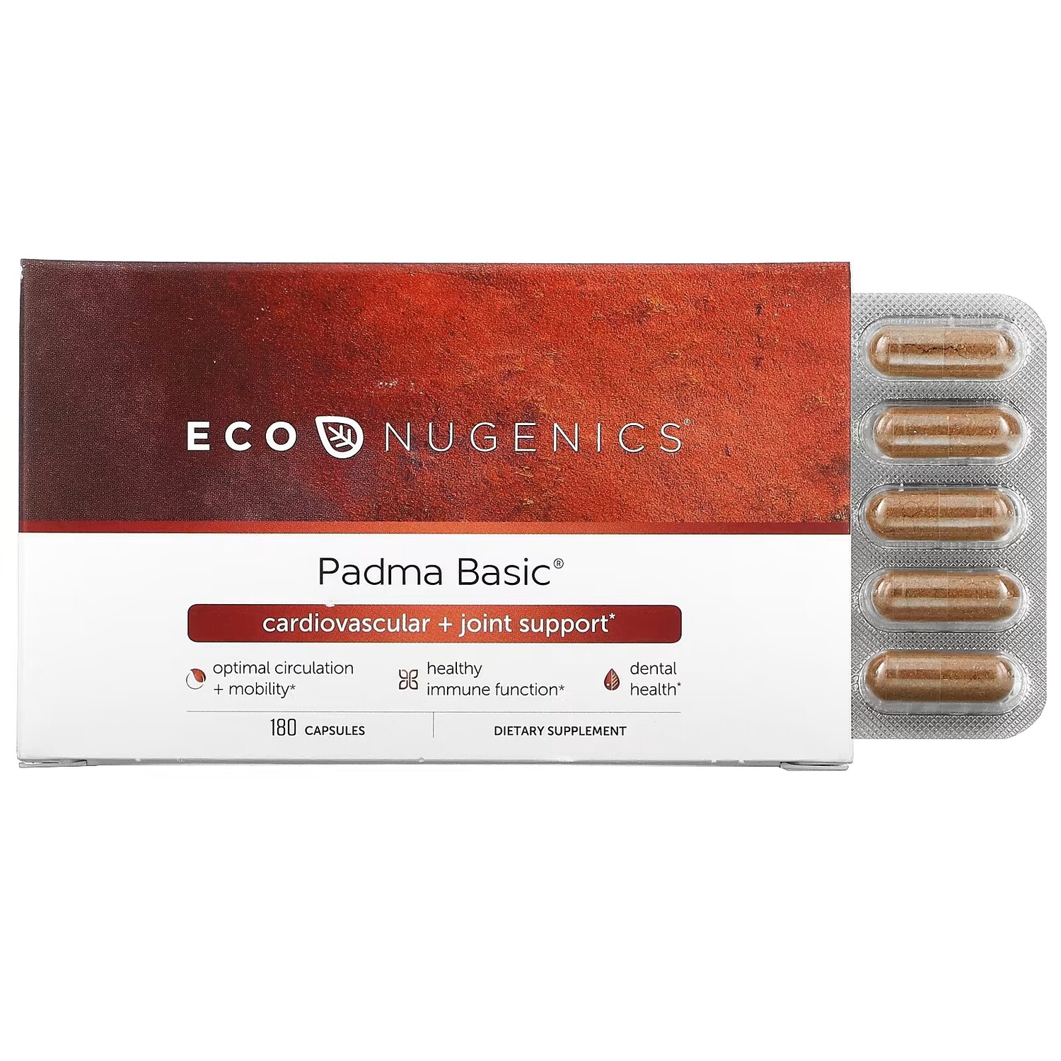 

Добавка Econugenics Padma Basic, 180 капсул