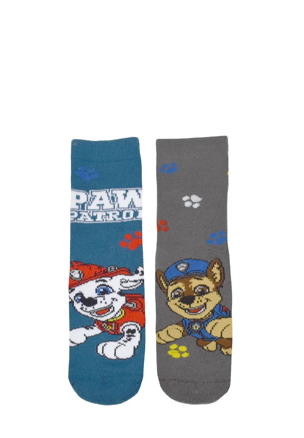 Abs soken Chase Marshall Stoppersocken Söckchen (2er Pack) - носки Paw Patrol, Blau Grau — фото 4