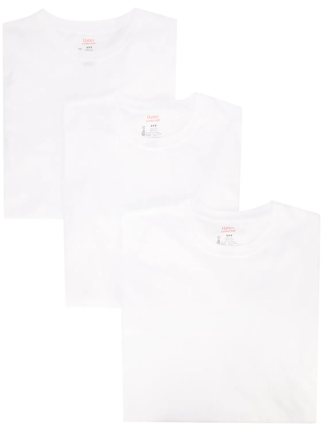 Supreme Футболки - набор из 3 белых