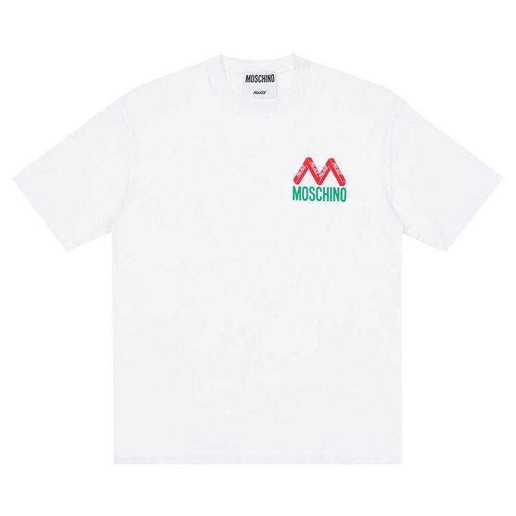 

Футболка Palace x Moschino T-Shirt 'White', белый