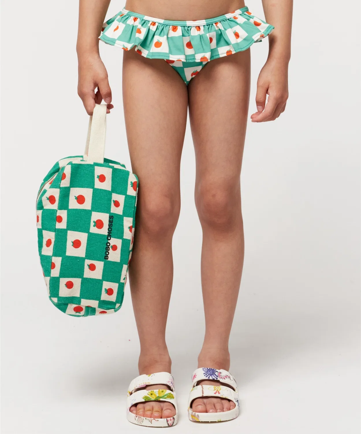 Детский бикини с принтом Tomato BOBO CHOSES, Off White — фото 4
