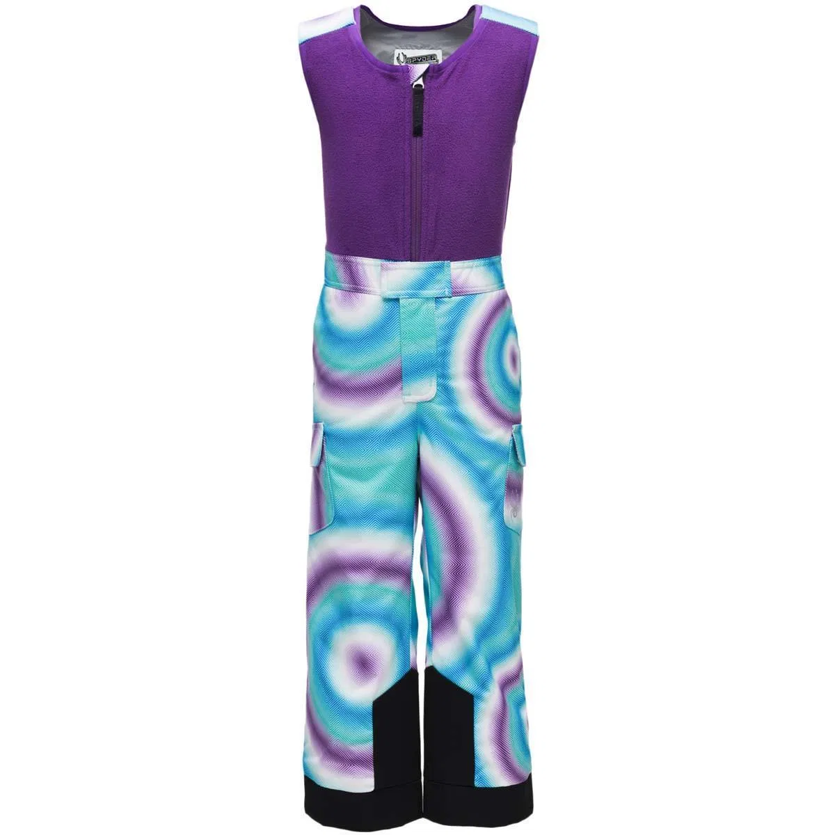 Снежные штаны с флисовой подкладкой Sparkle Pant для девочек, Spyder, Magic Eyes Print Vintage