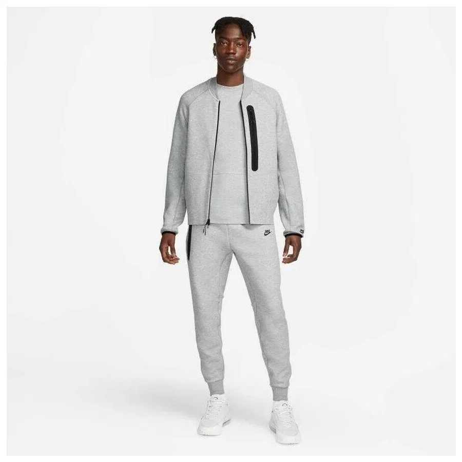Мужской свитшот с капюшоном Tech Fleece N98 Jacket Nike, Антрацитовый — фото 3