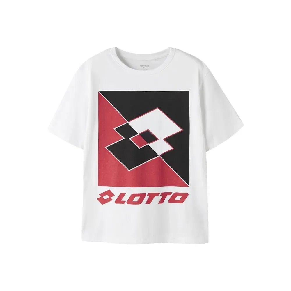 Детская футболка с коротким рукавом Jonas Name it x Lotto, White