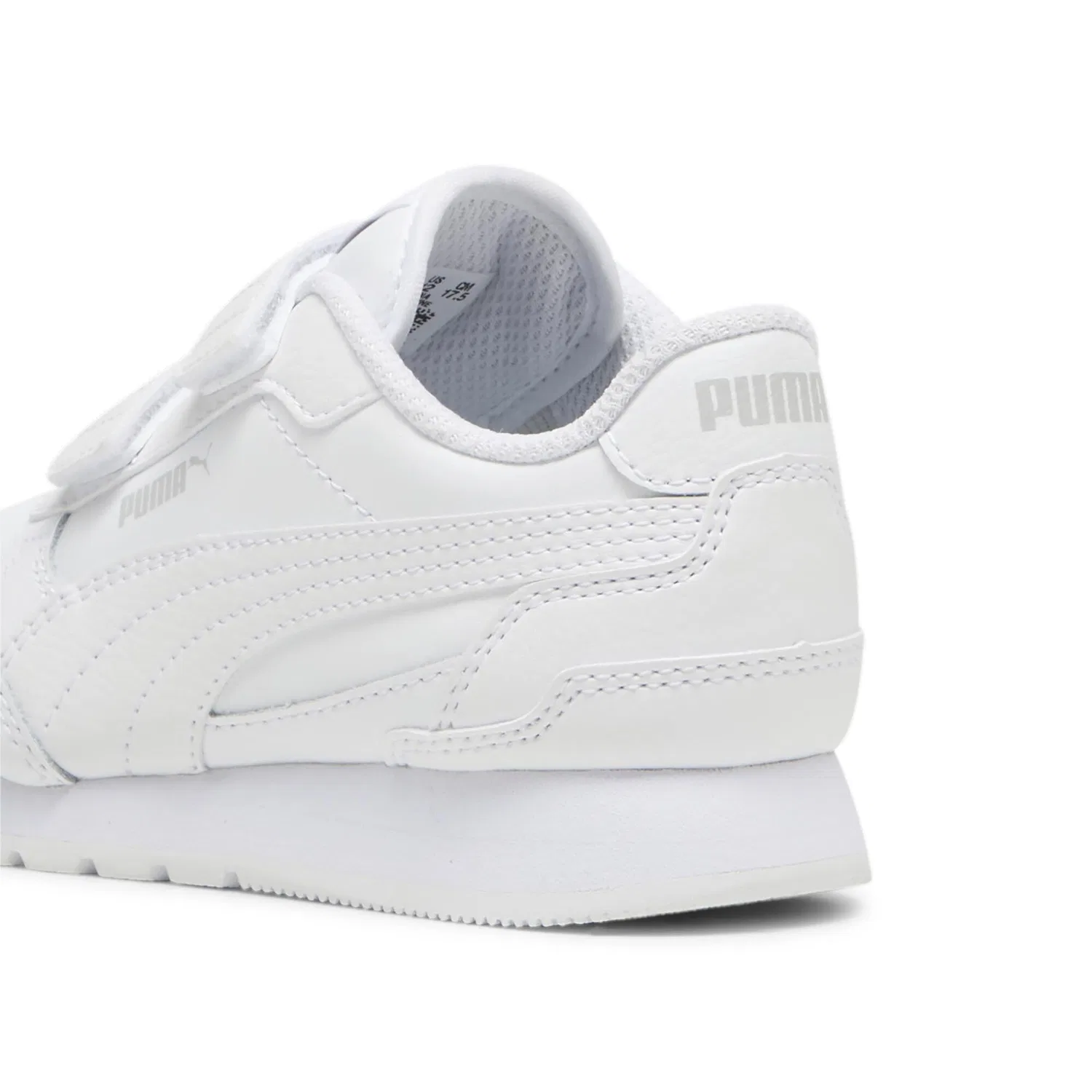 Детские кроссовки PUMA St Runner Puma Cool White Light Grey — фото 3