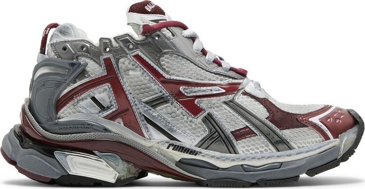 

Кроссовки Balenciaga Runner Sneaker Burgundy, красный